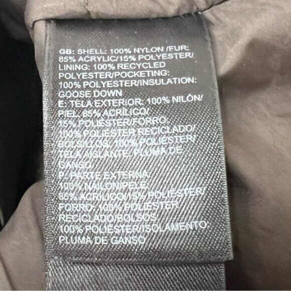 The North Face Brown Arctic Parka Size Small Down Filled Waterproof Puffer - Picture 14 of 16